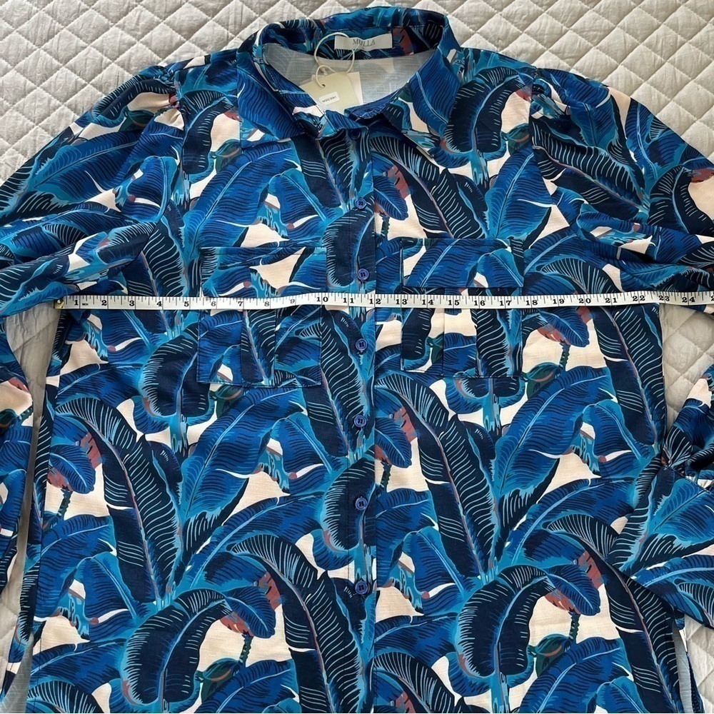 Mulla button down blouse - Picture 6 of 9